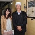 専務さんと醗酵室で